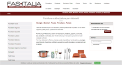 Desktop Screenshot of forniture-ristoranti.com